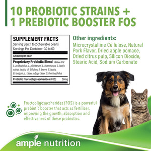 Complete Pet Prebiotic & Probiotic, 60 Tablets